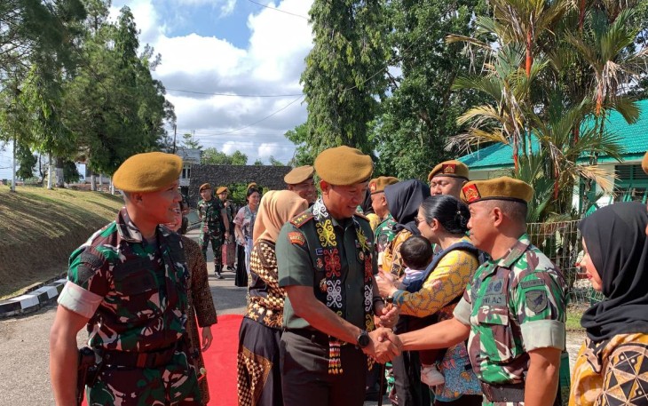 Danpussenarmed Bangga Dengan Prajurit Tumbak Kaputing 