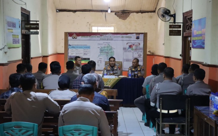 Kapolres Kendal Tekankan Pentingnya Kesiapsiagaan Mapolsek dan Harmonisasi Keluarga 