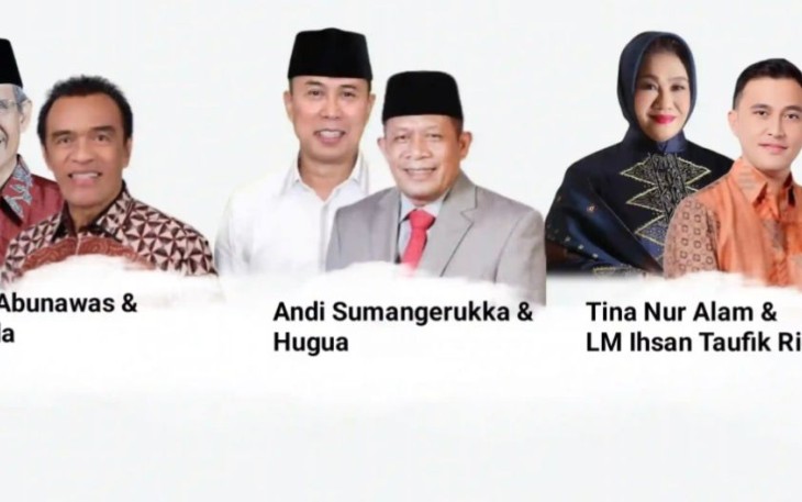 Calon Gubernur Sultra Pilkada 2024