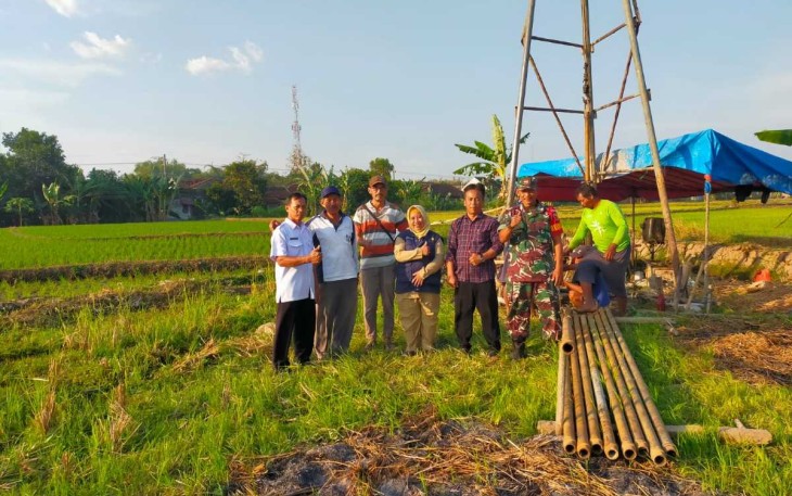Pengeboran air wilayah desa binaan 