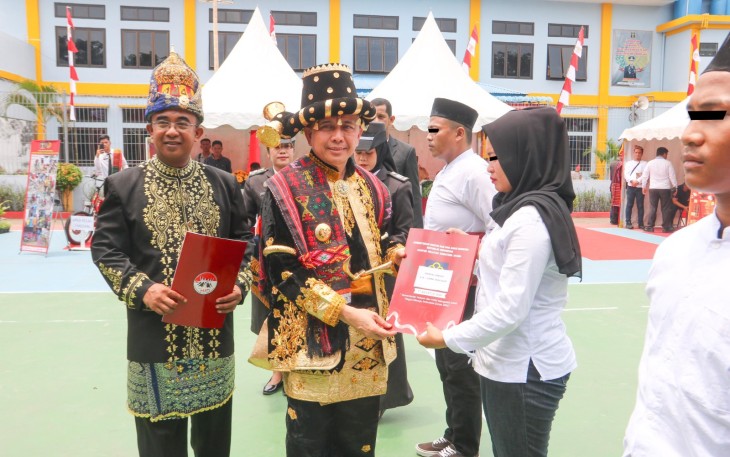 WBP di Lingkungan Kemenkumham Sumut Mendapat Remisi pada Peringatan HUT RI ke-79.