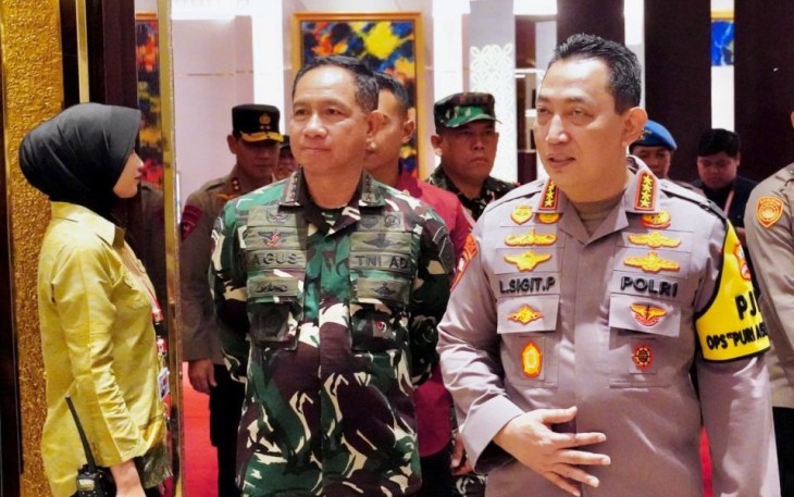 Panglima TNI saat Cek Venue di Nusa Dua