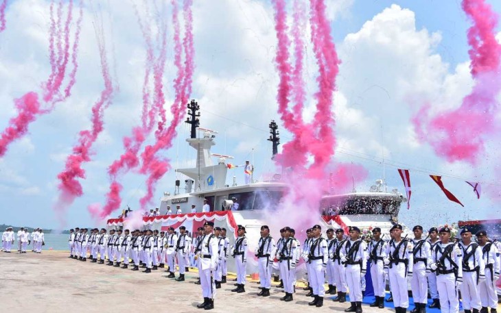 Peresmian Kapal PC 40 Meter di Batam