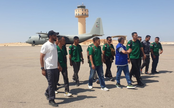 Satgas Nakes TNI Perkuat Misi Kemanusiaan untuk Palestina di Floating Hospital UEA 