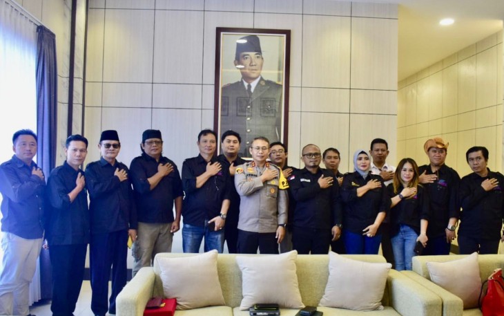 SMSI Bengkulu Audiensi dengan Kapolda