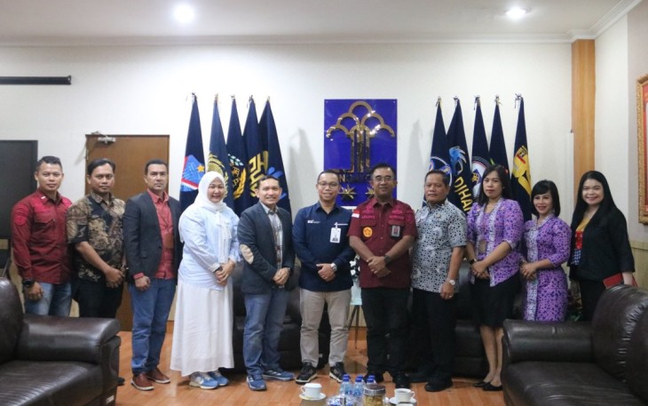 Kakanwil Kemenkumham Sumut Poto Bersama Usai Audiensi Bank BSI