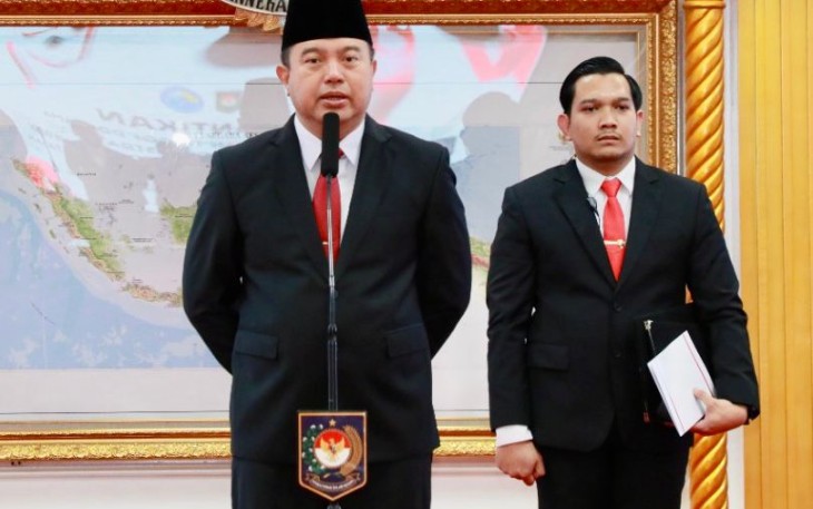 Plt Sekjen Kemendagri Tomsi Tohir 