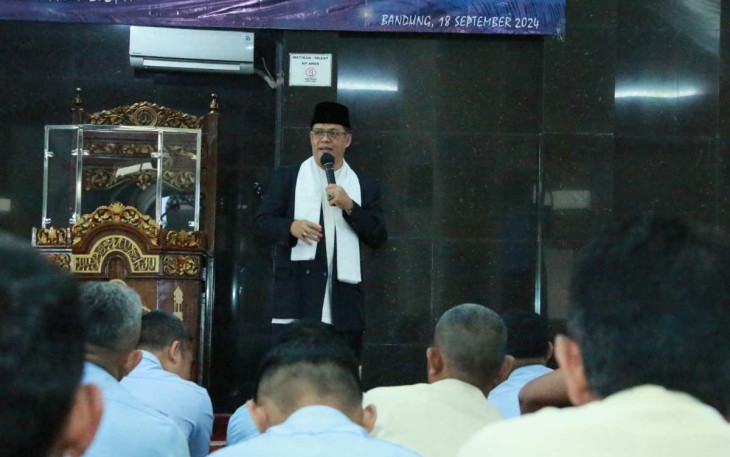 Peringatan Maulid Nabi Muhammad SAW di Lanud Husein Sastranegara Bandung, Rabu (18/9)