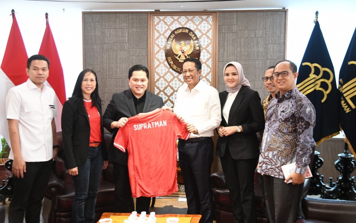 Menkumham Berkomintmen Berikan Dukungan Prestasi Bidang Olahraga.