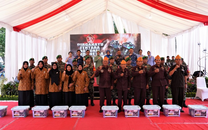 Kegiatan Gabungam Dalam Rangka HUT TNI ke-79 Digelar Kodam I/BB Bertempat di Rumkit Medan.