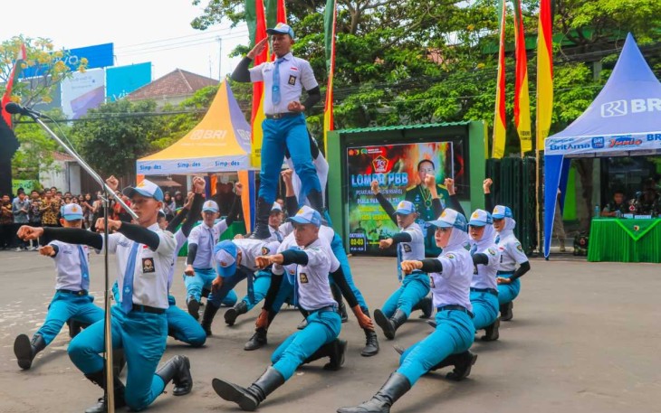 Lomba PBB piala Panglima TNI di Tulungagung 