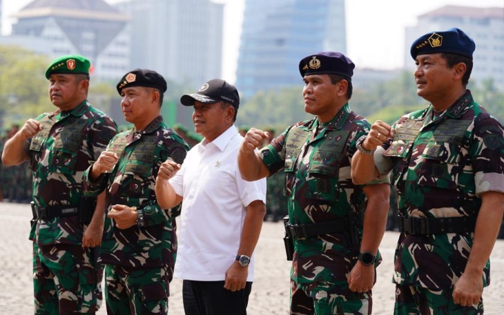 Panglima TNI Terima Alpalhankam dari Kementerian Pertahanan 
