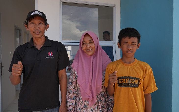 4 KK Telah Menempati Rumah Baru Tanjung Banun 