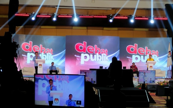 KPU Bitung Gelar Debat Terbuka Pertama Paslon Wali Kota dan Wakil Wali Kota 