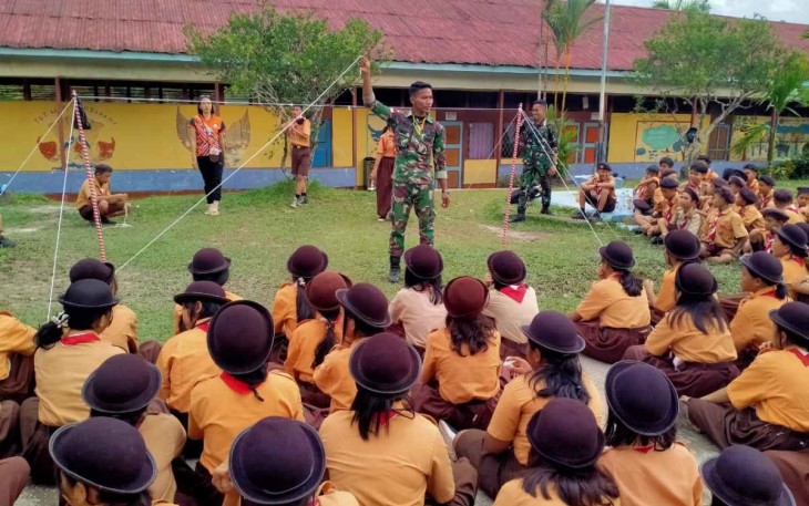 Semangat Pramuka di Perbatasan 