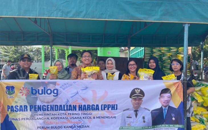 Pemkot Tebing Tinggi Kembali Gelar Pasar Pengendalian Harga 