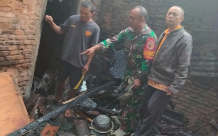 Serka Heru bantu evakuasi kebakaran rumah warga binaannya