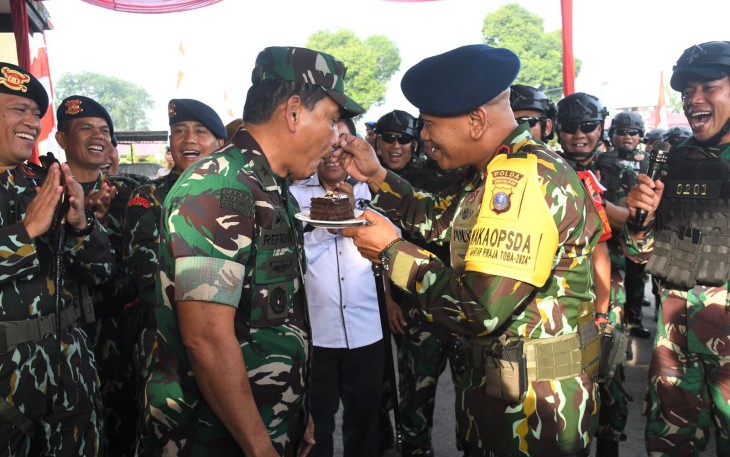 Kodam I/BB dan Jajaran pada HUT Brimob ke-79 