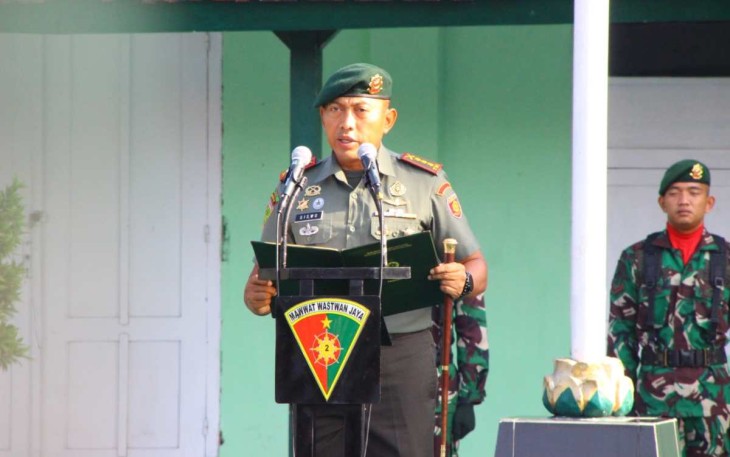 Danmenarmed 2 Kostrad Kolonel Arm Siswo Budiarto 