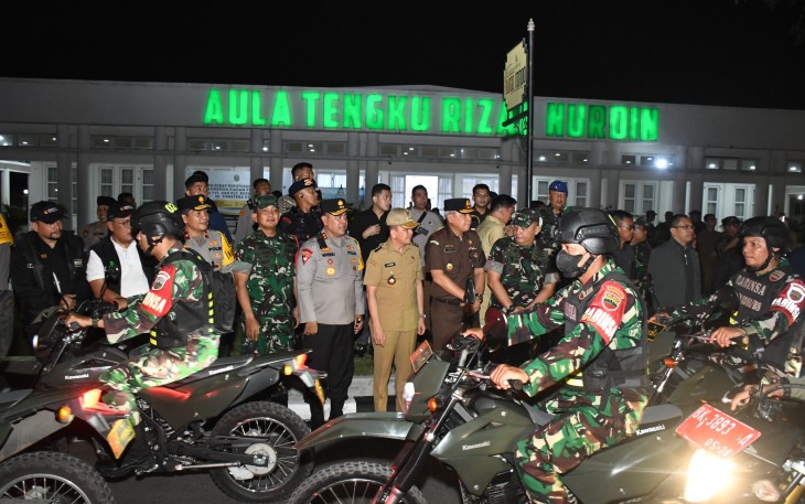 Giat Patroli Gabungan TNI-Polri dan Pemerintah