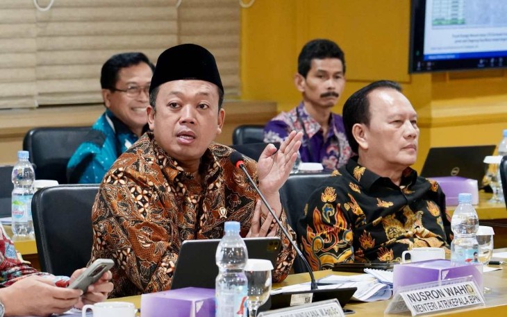 Menteri ATR/BPN Nusron Wahid 