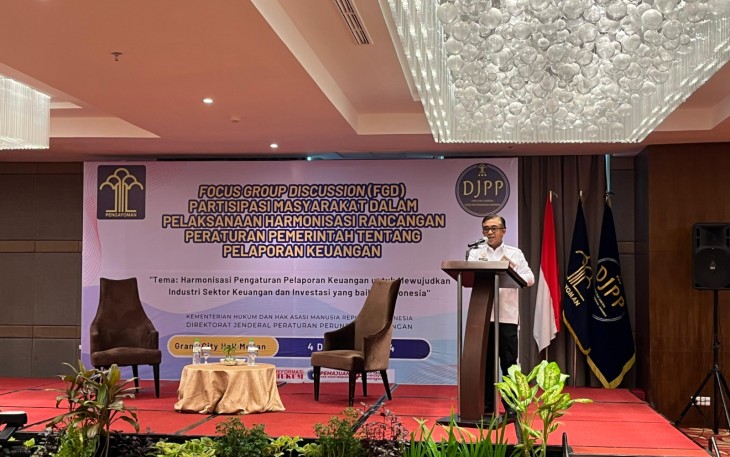 Kmenkumham Sumut Bersama Direktorat Jenderal Peraturan Perundang-undangan Gelar FGD.