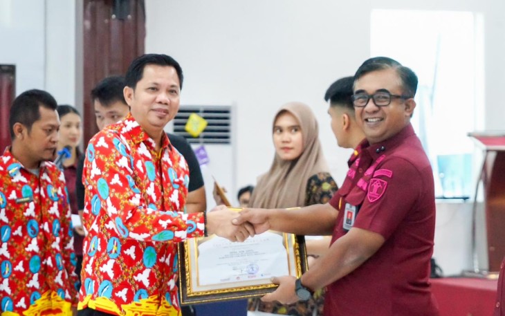 Kanwil Kemenkumham Sumut Resmi Kukuhkan 40 Desa dan Kelurahan Binaan Sadar Hukum Tahun 2024.