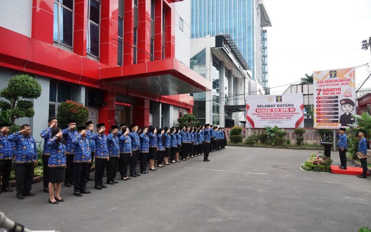 Kanwil Kemenkumham Sumut Gelorakan Hari Bela Negara.