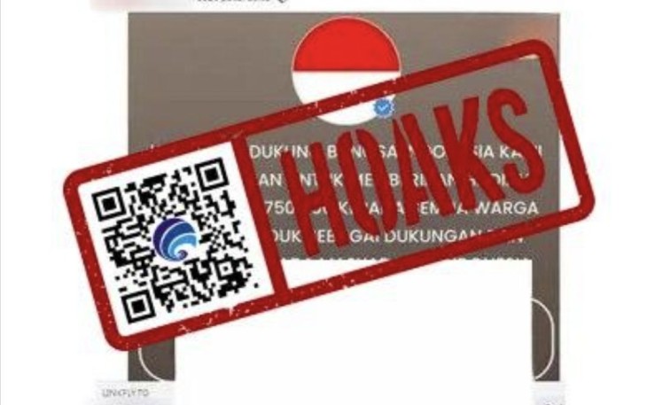 Ilustrasi konten hoaks