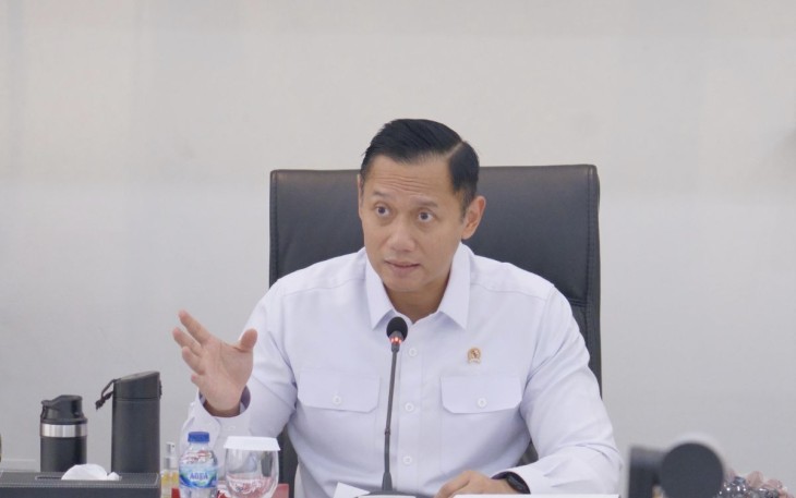Menteri ATR/BPN Agus Harimurti Yudhoyono 