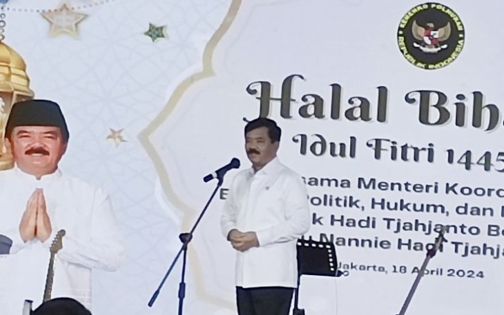 Menko Polhukam Hadi Tjahjanto 