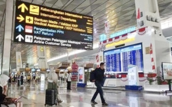 Ilustrasi suasana Bandara Internasional Soekarno Hatta 