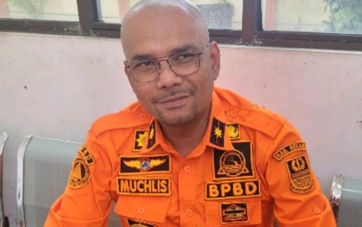 Kepala Pelaksana BPBD Kabupaten Bekasi Muchlis