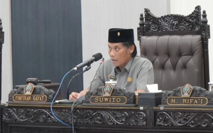 Ketua DPRD Kabupaten Blitar Suwito Saren Satoto