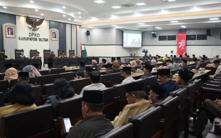 Situasi Rapat Paripurna DPRD Kabupaten