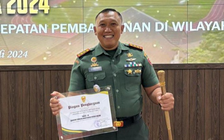 Kodim 1001/HSU-BLG Sabet Juara Tiga Dalam Lomba Karya Jurnalistik TMMD ke-120 Kategori Wartawan Online 