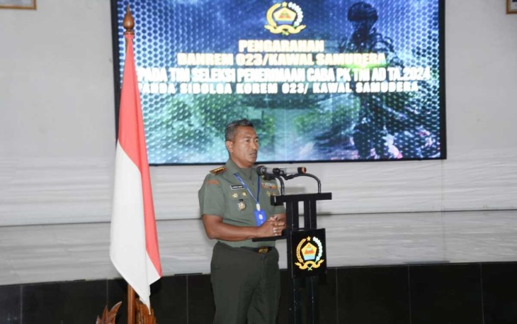 Danrem 023/KS Kolonel Inf Lukman Hakim 
