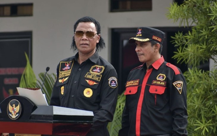 Ketua Umum DPP GRIB Jaya Hercules Rosario De Marshal 