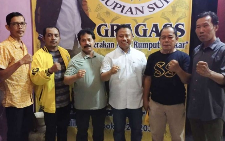 Relawan GRAGASS Kota Depok mengusung Supian Suri - Chandra Pilkada Kota Depok 