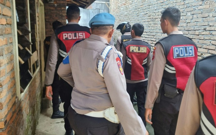 Giat Polsek Sunggal Gerebek Sarang Narkoba