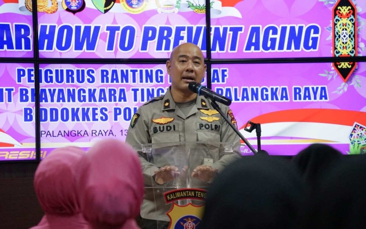 Wakarumkit Bhayangkara Tingkat III Palangka Raya Kompol dr Budi Satria