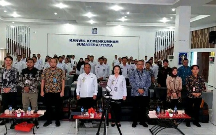 Kanwil Kemenkumham Sumut GelarKegiatan Supervisi.