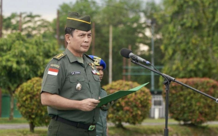 Kasi Intel Kasrem 121/Abw Kolonel Inf Jhonson Mangasitua Sitorus
