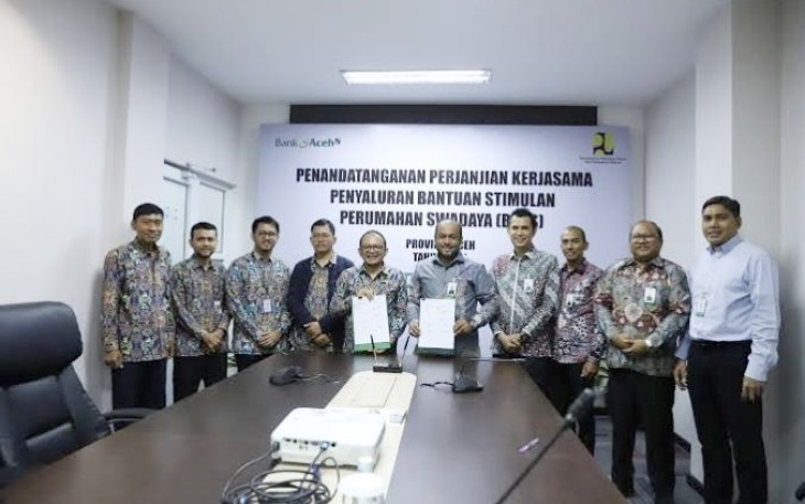 Penyerahan bantuan stimulan perumahan Swadaya 