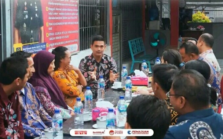 Karutan Pangkalan Brandan Erwin Siregar Pimpin Kegiatan Coffee Morning
