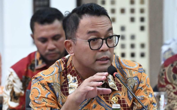 Anggota Komisi III DPR RI Pulung Agustanto, saat mengikuti pertemuan agenda Kunjungan Kerja Spesifik Komisi III DPR RI ke Markas Polda Jawa Timur