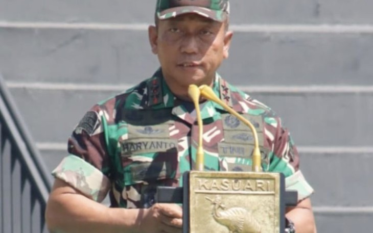 Pangdam Kasuari Mayjen TNI Haryanto 