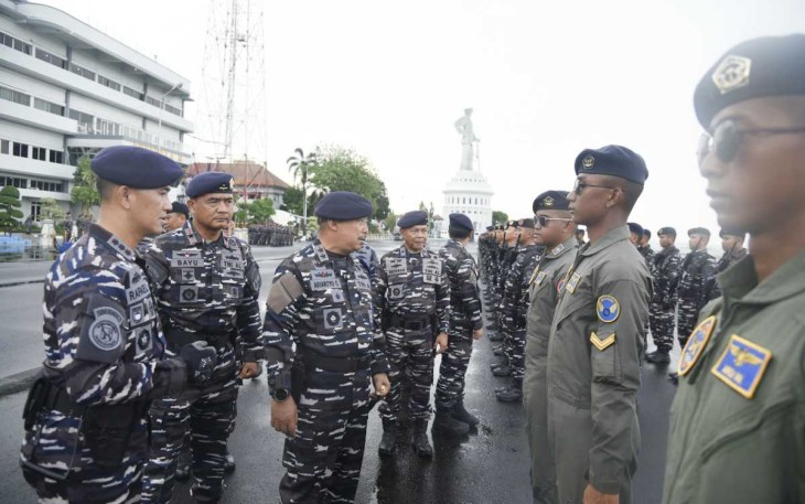 Apel gelar pasukan Latopslagab II TA 2024 di Surabaya, Minggu (8/12)