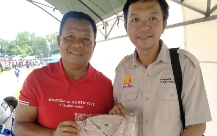 Mayjen TNI Farid Makruf bersama Sekjen ASPRIM Ach Choirul Ramadani