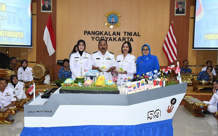 Syukuran HUT ke-53 Lanal Yogyakarta 